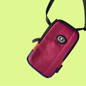 Vintage 90s Tamrac color block cell phone / point and shoot belt bag 🔥